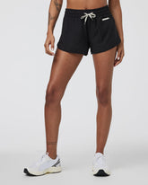 Clementine Short 2.0 Women's Black Running Shorts | Vuori Outlet