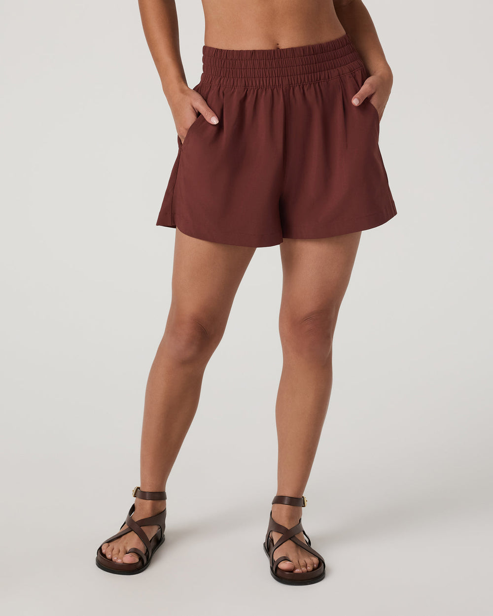 Villa Short Women's Burnt Sienna Contemporary Shorts | Vuori Clothing