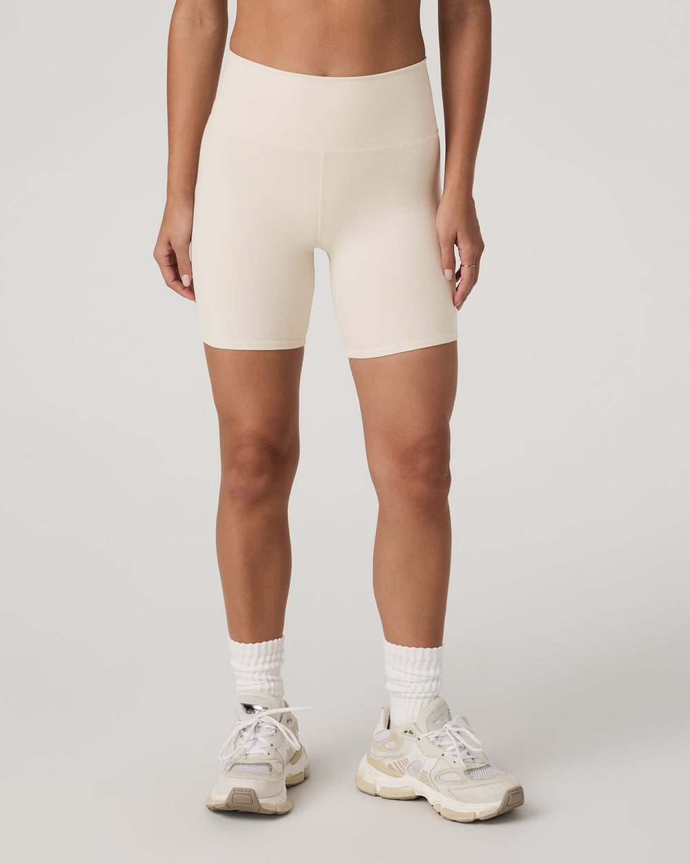 Clean Elevation Shorty Women's Bone Heather Shorts | Vuori On sale