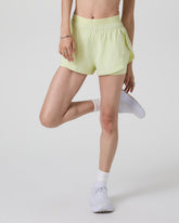 Luna Short 2" Women's Lemongrass Running Shorts | Vuori