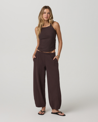 Pose Cooper Tank Women's French Roast Tank Top | Vuori For sale