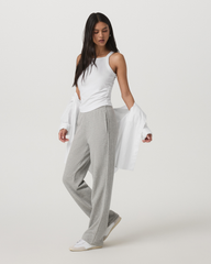 Pose Cooper Tank Women's White Square Neck Tank Top | Vuori Outlet