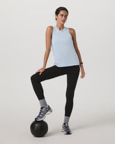 Energy Top - Long Women's Soft Sky Heather Tank Top | Vuori US