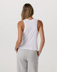 Energy Top Women's White Athletic Tank Top | Vuori For sale
