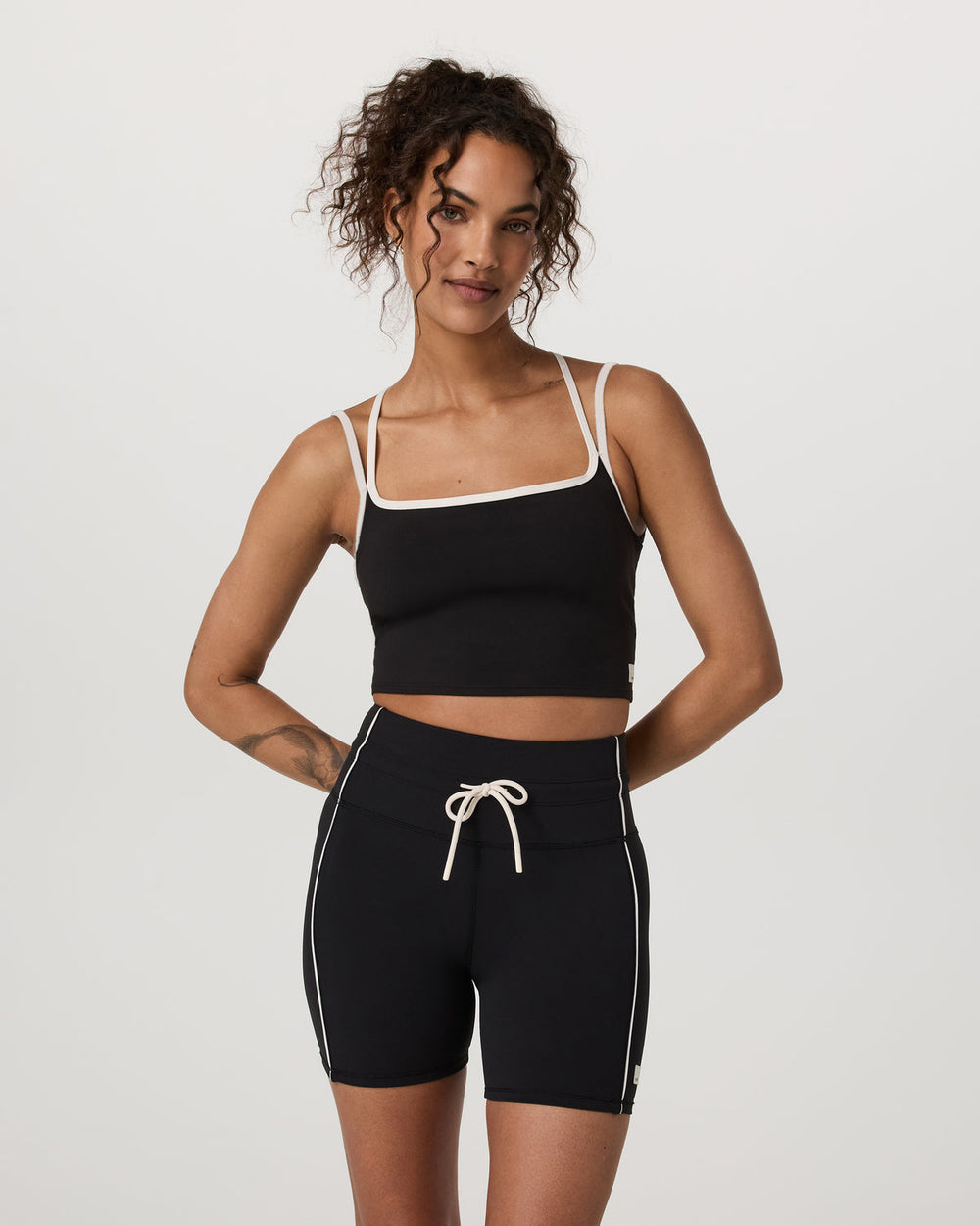 Daily Layered Tank Women's Black Performance Top | Vuori Clothing