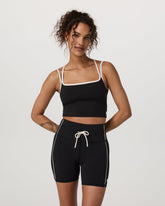 Daily Layered Tank Women's Black Performance Top | Vuori Clothing