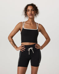 Daily Layered Tank Women's Black Performance Top | Vuori Clothing