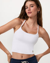 Vuori AllTheFeels™ Tank 2.0 White Workout Tank Top | Vuori Online