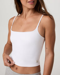 Vuori AllTheFeels™ Cami Women's White Tank Top | Vuori On sale