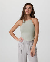 Marina Rib Tank Talc | Vuori On sale