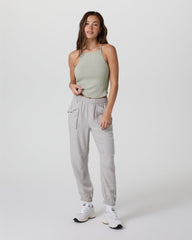 Marina Rib Tank Talc | Vuori On sale