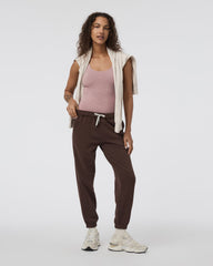 Sleeveless Halo Bodysuit Zion Rose Heather | Vuori