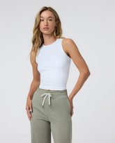 Pose Modern Tank White | Vuori US