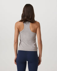 Lux Racerback Tank Women's Light Heather Grey Top | Vuori Sale