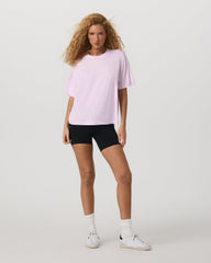 Energy Long Tee Women's Lilac Breeze Heather Tee Shirt | Vuori For sale