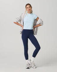Short Sleeve Seamless Surge Tee Women's Soft Sky Shirt | Vuori Sale