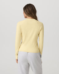 Long Sleeve Pose Crew Women's Lemon Snap Long Sleeve | Vuori On sale