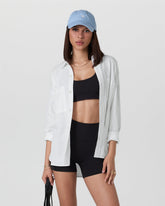 Trestles Twill Button Up White | Vuori