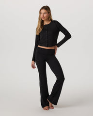Halo Cardigan 2.0 Black Heather | Vuori For sale