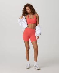 Daily Form Bra Women's Bright Coral Sports Bra | Vuori Outlet