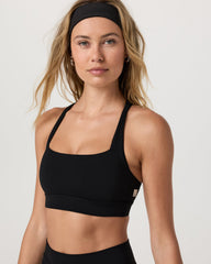 Daily Form Bra Women's Black Sports Bra | Vuori Online