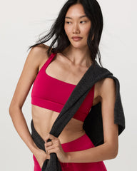 Daily Form Bra Women's Strawberry Sports Bra | Vuori Online