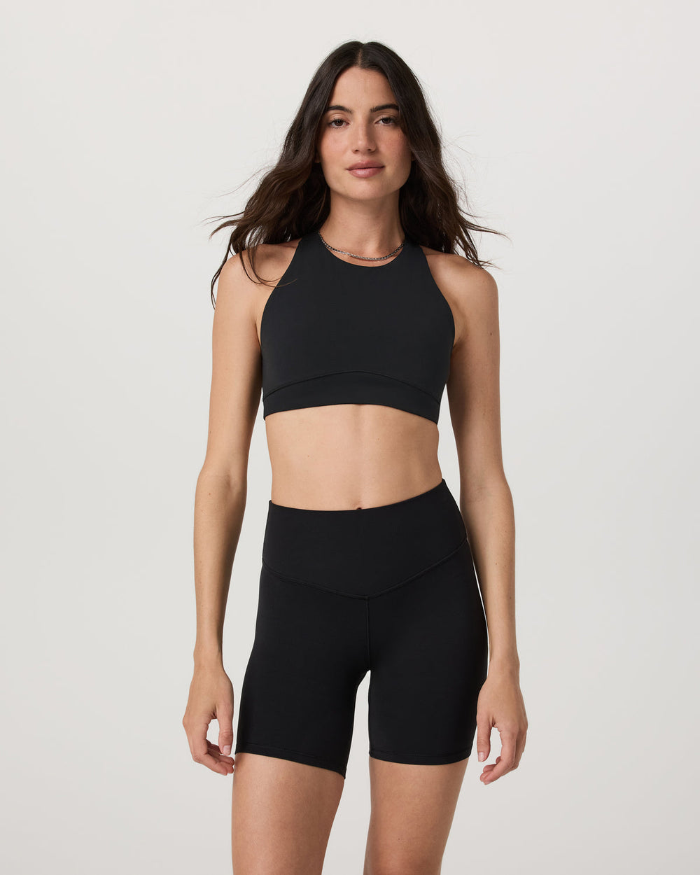 Vuori AllTheForm™ High Neck Bra Black Sports Bra | Vuori Sale