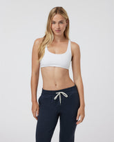 Yosemite Bra Women's White Sports Bra | Vuori Outlet