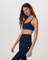 Vuori AllTheFeels™ Bra Women's Blue Coast Sports Bra | Vuori Clothing