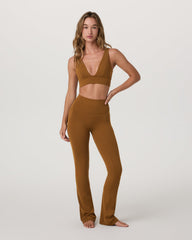 Vuori AllTheFeels™ Triangle Bra Women's Bra in Rum | Vuori