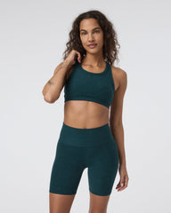 Elevation Racer Bra Moss Heather | Vuori Outlet