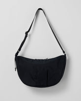 Vuori Carryall Stylish Black Modern Crescent Bag | Vuori