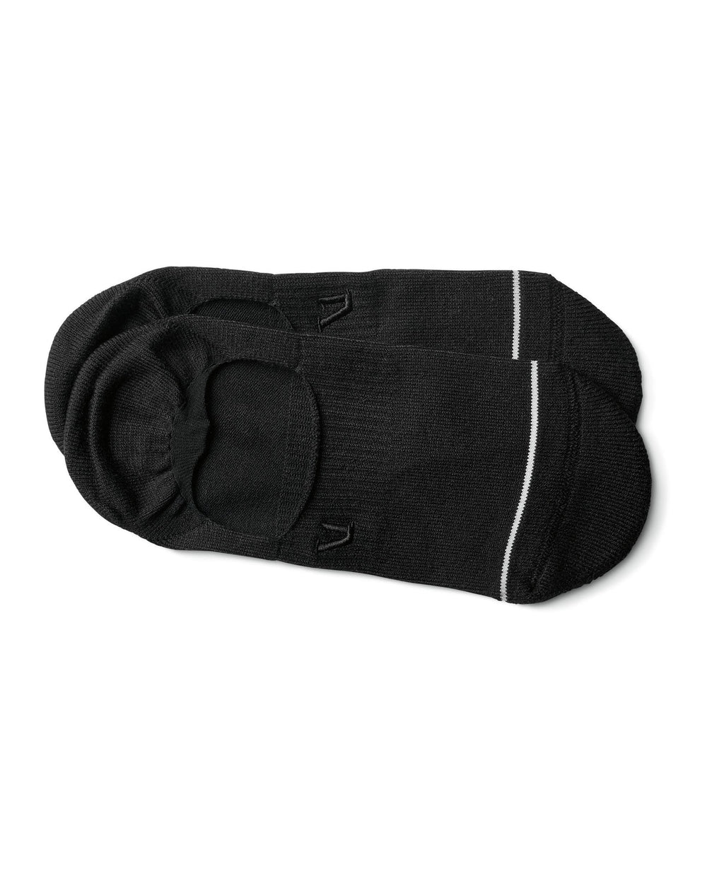 Vuori No Show Sock Black Moisture Wicking Socks | Vuori US