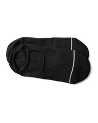 Vuori No Show Sock Black Moisture Wicking Socks | Vuori US