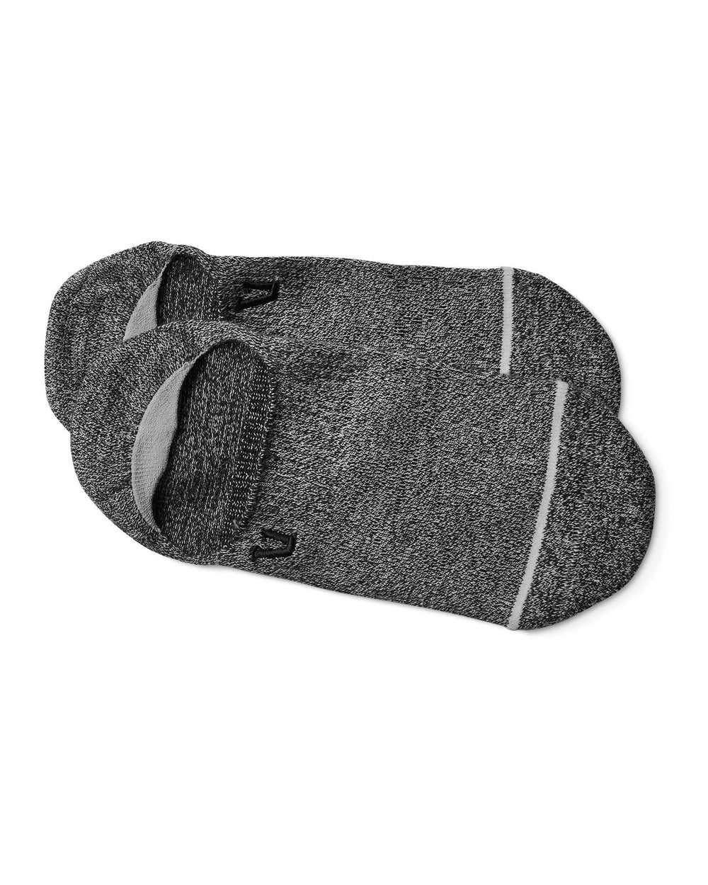 Vuori No Show Sock Heather Grey Socks Clothing | Vuori On sale
