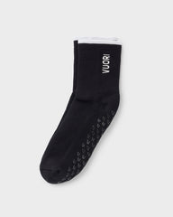 Half Crew Gripper Sock Black Grip Socks | Vuori For sale