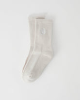Half Crew Sock Salt Heather | Vuori Online