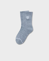 Half Crew Sock 2.0 Light Heather Grey Performance Socks | Vuori Clothing