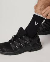 Performance Crew Sock Black Crew Socks | Vuori