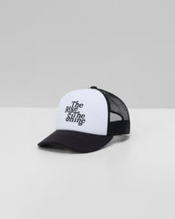 The Rise The Shine Trucker Hat Black Trucker Hat | Vuori
