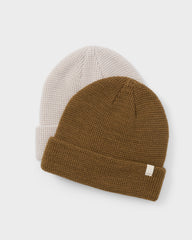 Alpine Waffle Beanie Tobacco Knit Beanie | Vuori US