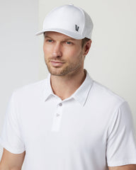 V1 Water Tech Hat White Floating Hat | Vuori Online