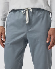 Fletcher Elastic Waist Pant Athletic Slim Fit 30" Dusty Blue | Vuori Online
