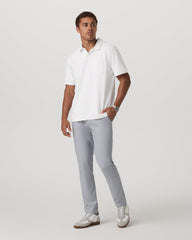 Cascade Tech Chino Athletic Slim Fit 30" Heather Grey | Vuori