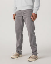 Benton Stretch Twill Pant Classic Fit 30" Cavern Grey Jeans | Vuori US
