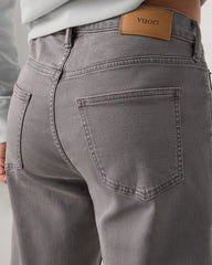 Benton Stretch Twill Pant Classic Fit 30" Cavern Grey Jeans | Vuori US