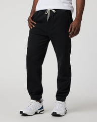 Seaside Sweatpant 28" Men's Relaxed Fit Black Sweatpant | Vuori Online