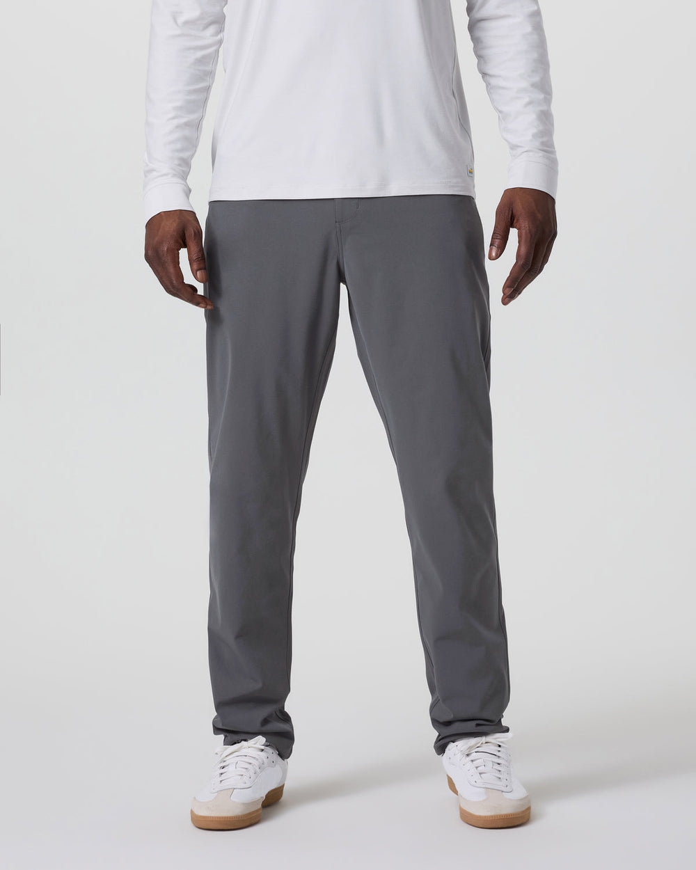 Meta Pant Classic Fit 34" Men's Charcoal 5-Pocket Pants | Vuori US