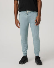 Men's Ponto Performance Jogger 28" Misty Blue Heather | Vuori Outlet