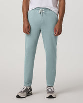 Ponto Performance Pant 30" Misty Blue Heather Sweatpant | Vuori Outlet